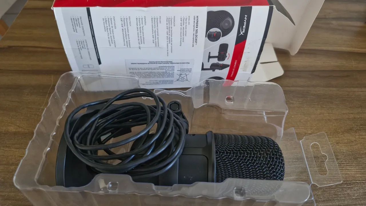 Microfone solocast hiperx - Foto 4