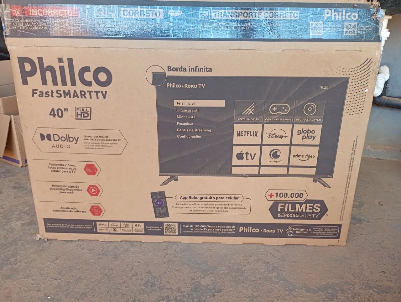 Tv Philco 40 polegadas smart noku  - Foto 5
