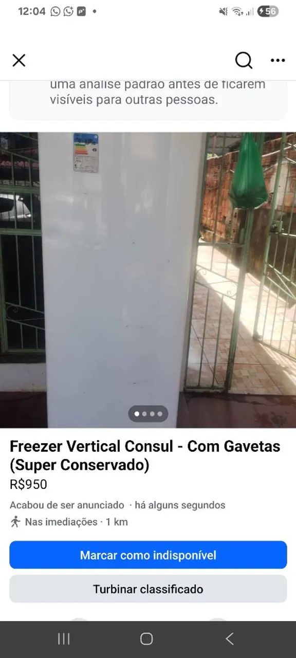 Freezer Vertical Consul  - Foto 4