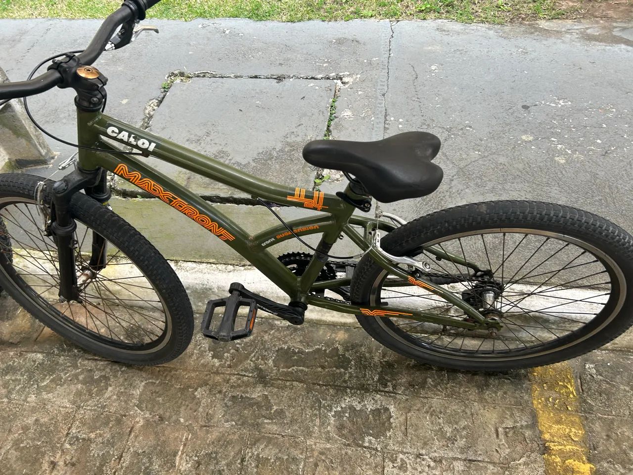 Vendo bicicleta caloi conservada nenhum defeito  - Foto 4