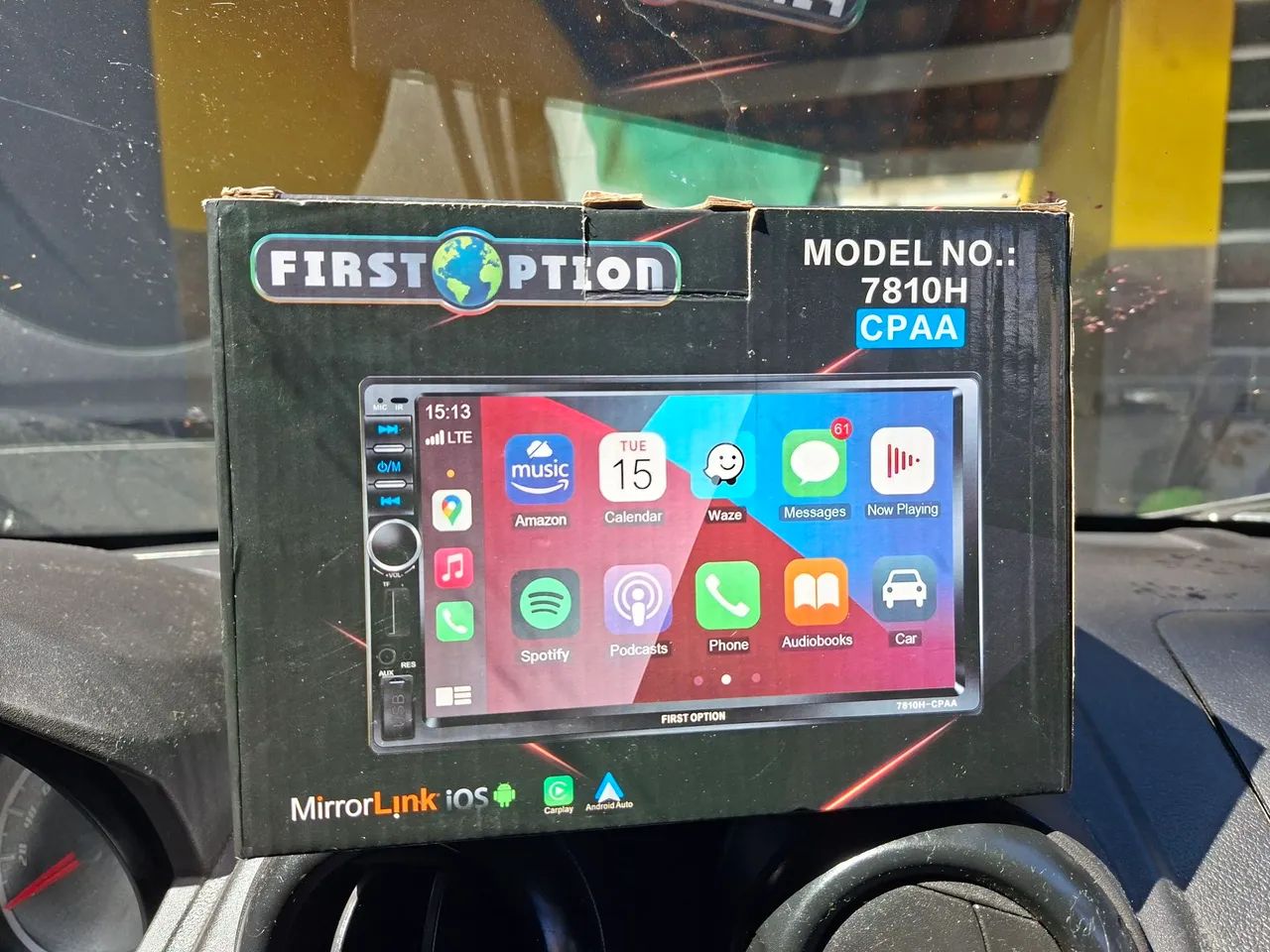 Multimídia Android auto apple car play 2 din - Foto 5
