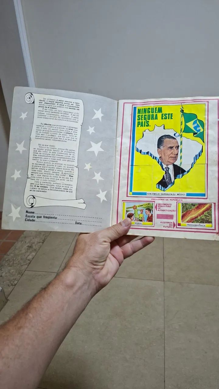 Album figurinhas brasil minha pátria  - Foto 3