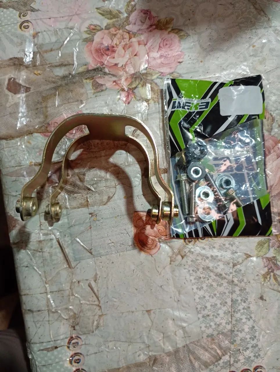 Suporte dianteiro completo da fan 125 - Foto 4