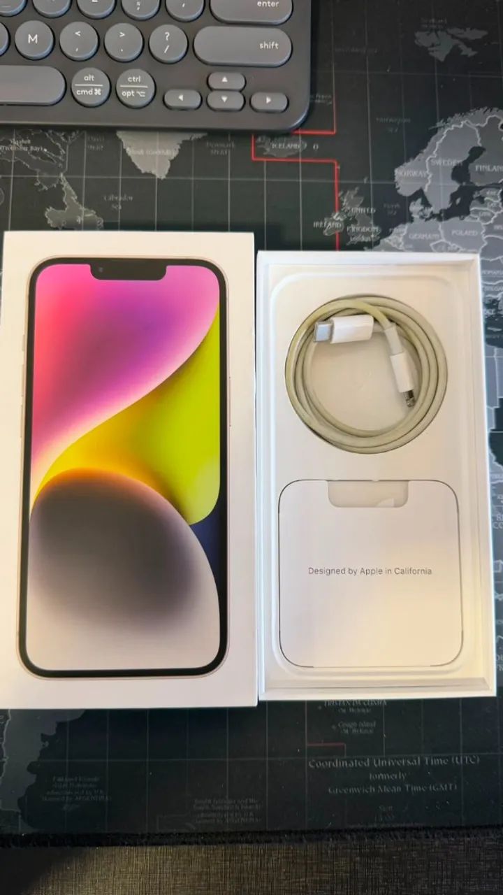 iPhone 14 128 GB Branco - Excelente estado - Foto 2
