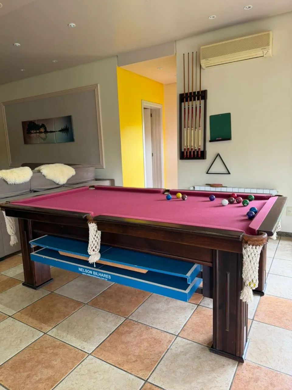 Vendo mesa de sinuca e ping pong - Foto 2