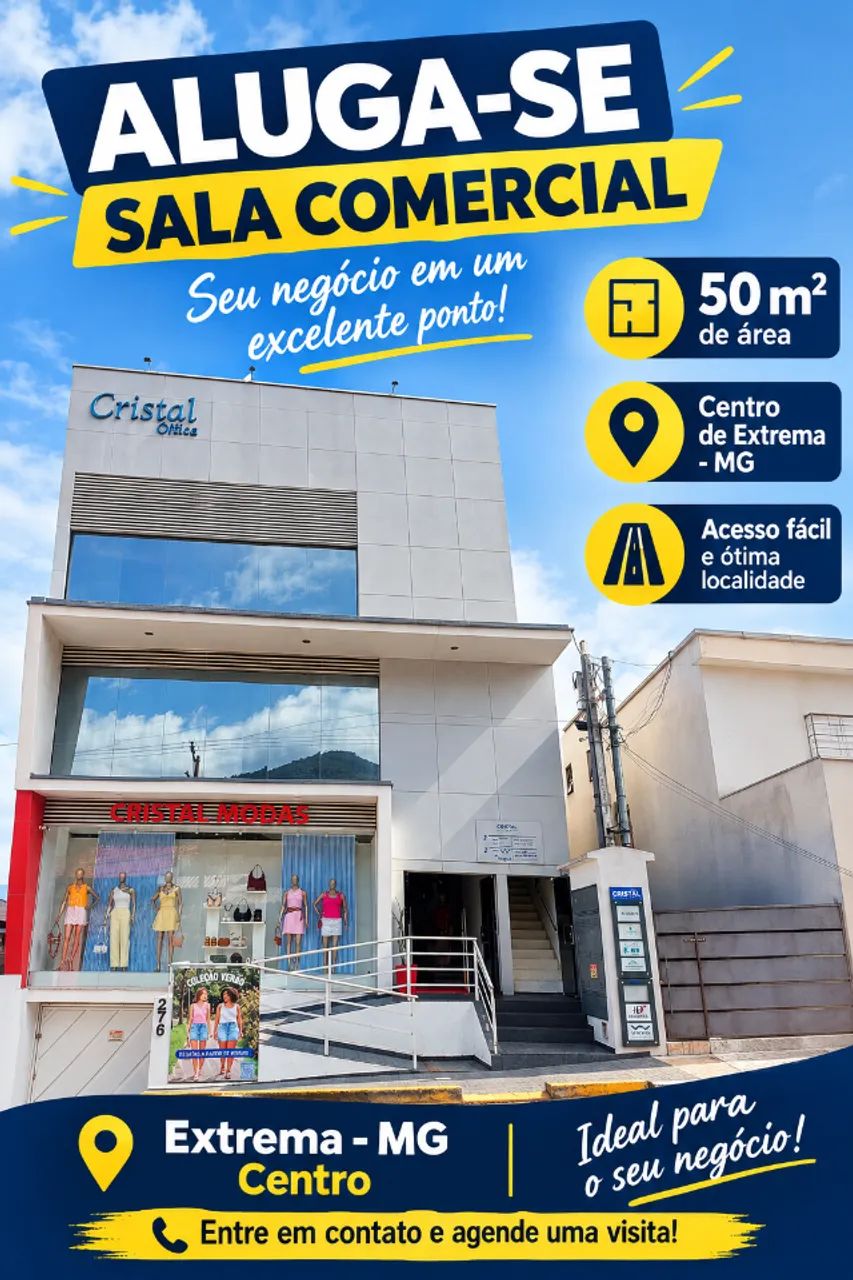 Sala comercial em Extrema MG