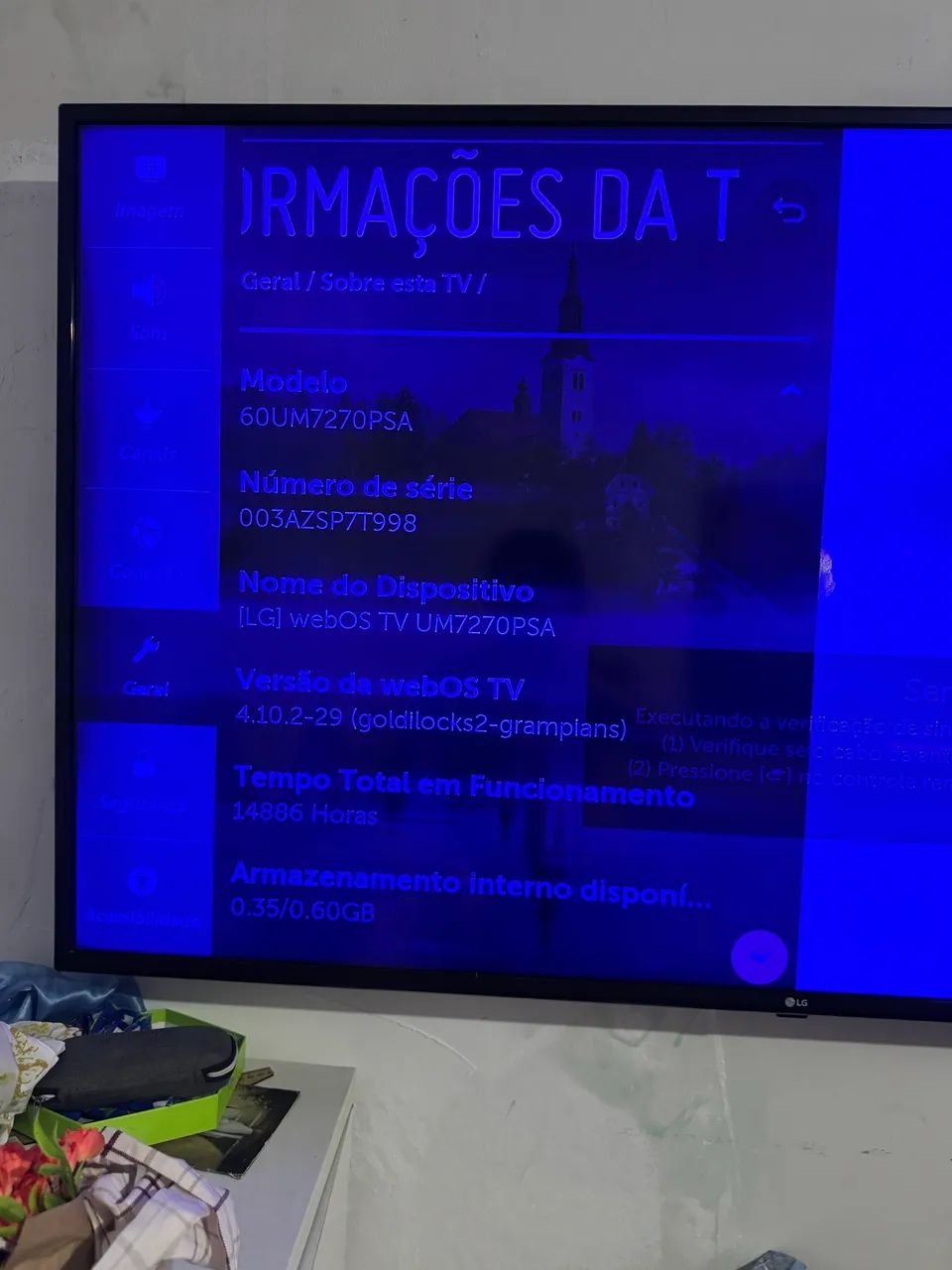 TV LG 60 Polegadas 