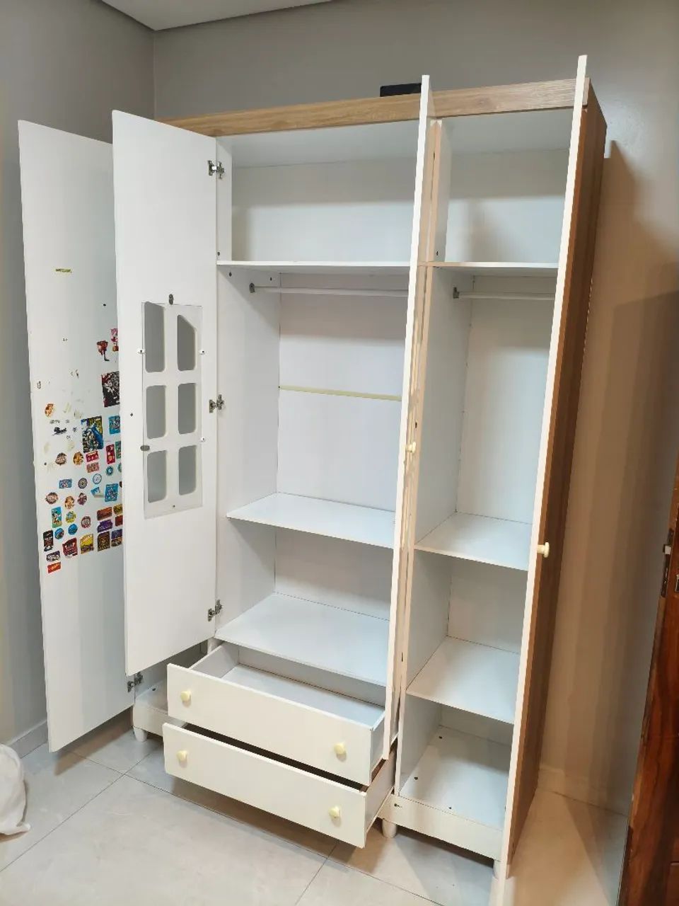 Guarda roupa usado bem conservado. - Foto 4