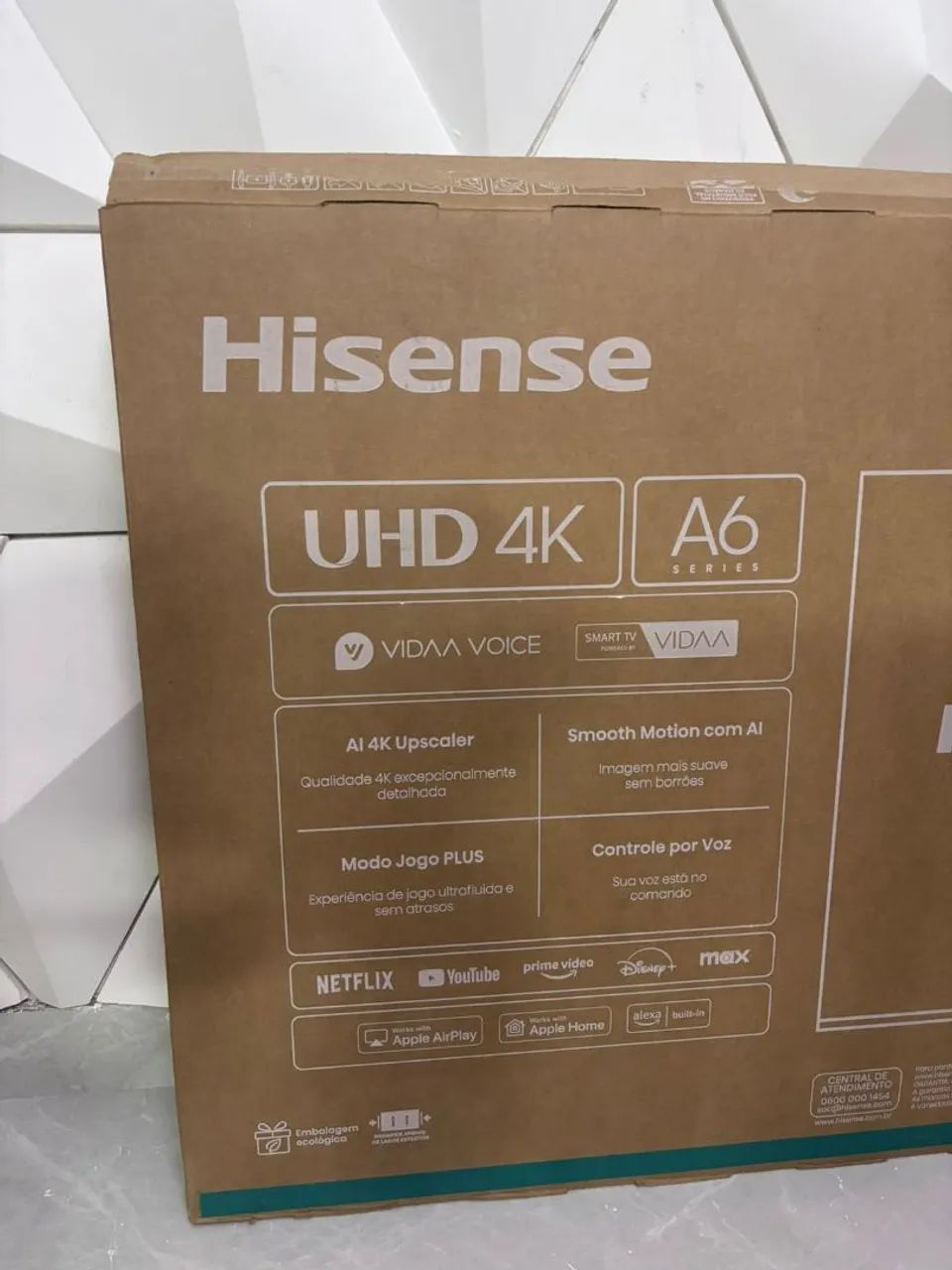 TV HISENSE 55 UHD 4K AI - Foto 3