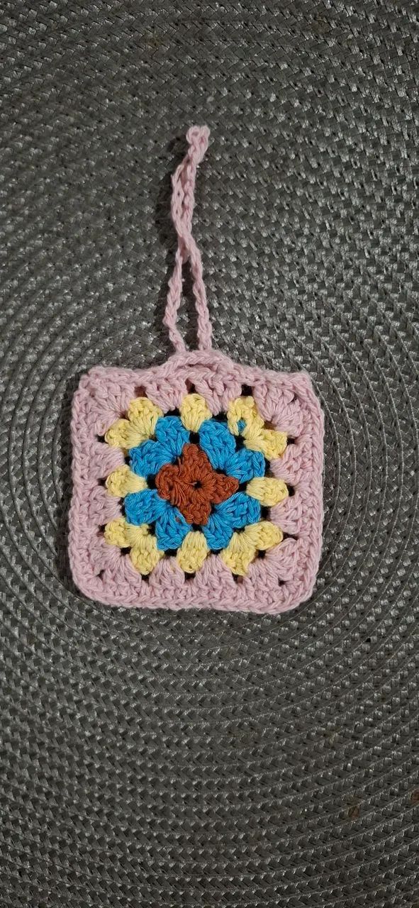 Porta fones croche - Foto 3