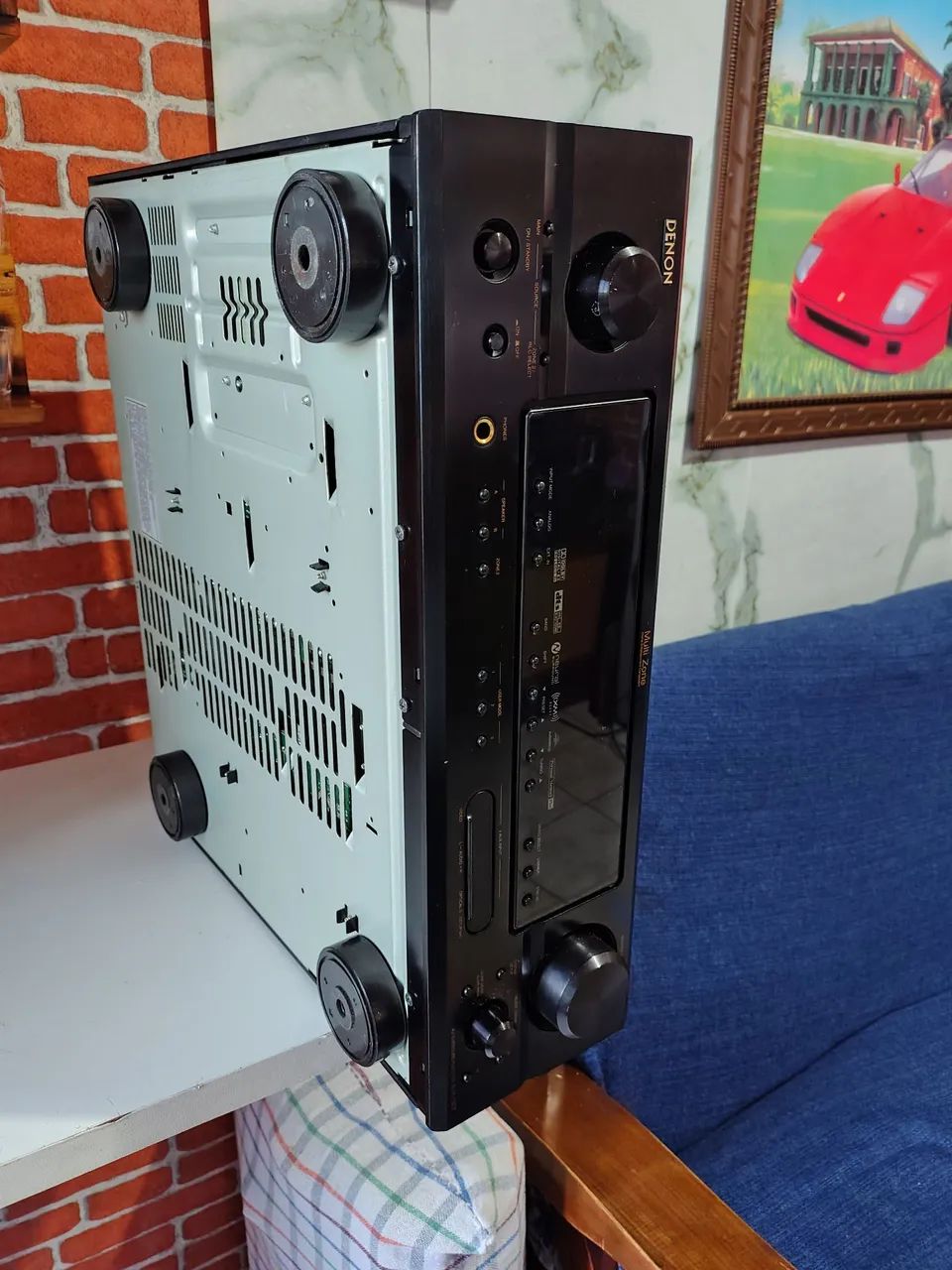 Receiver Denon 7.1 impecável zone 2 - Foto 5