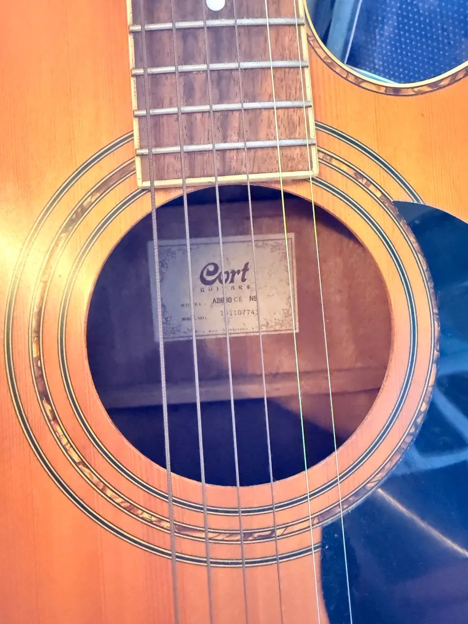 Violão Elétrico Cort Ad880ce - Foto 4