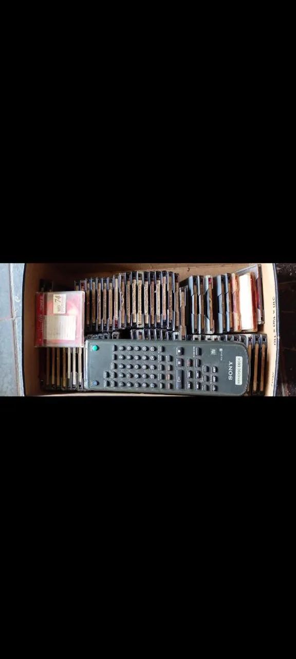 Mini Disk com controle remoto 