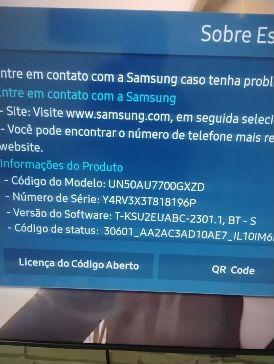Tv Samsung 4k cristal 50 polegadas  - Foto 5