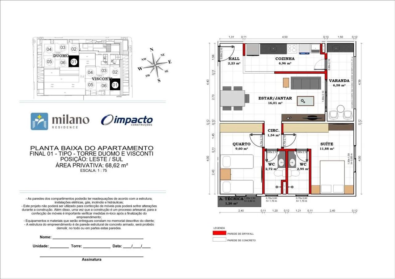 Milano Residence 650 m da orla - Foto 2