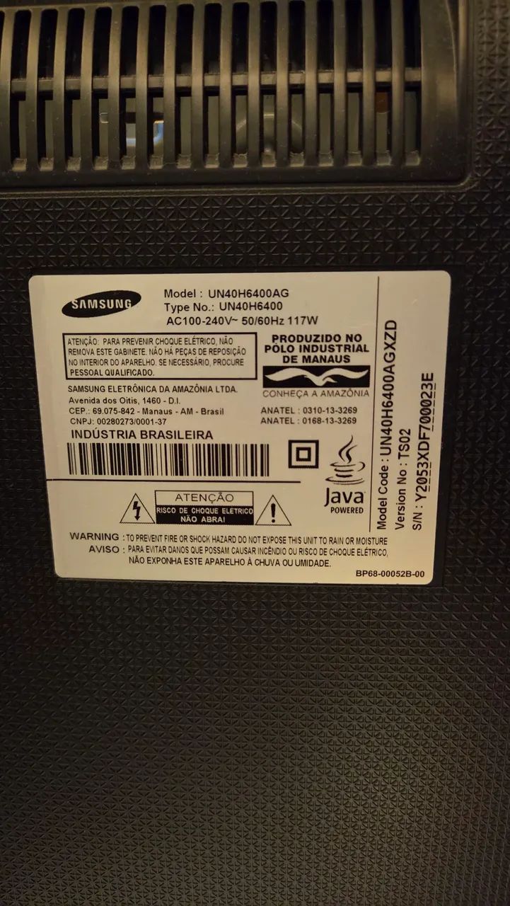 TV Samsung 40 Smart - Modelo UN40H6400AG - Foto 4