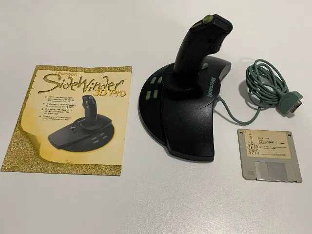 Joystick Sidewinder 3-D Pro Microsoft - Leia descrição