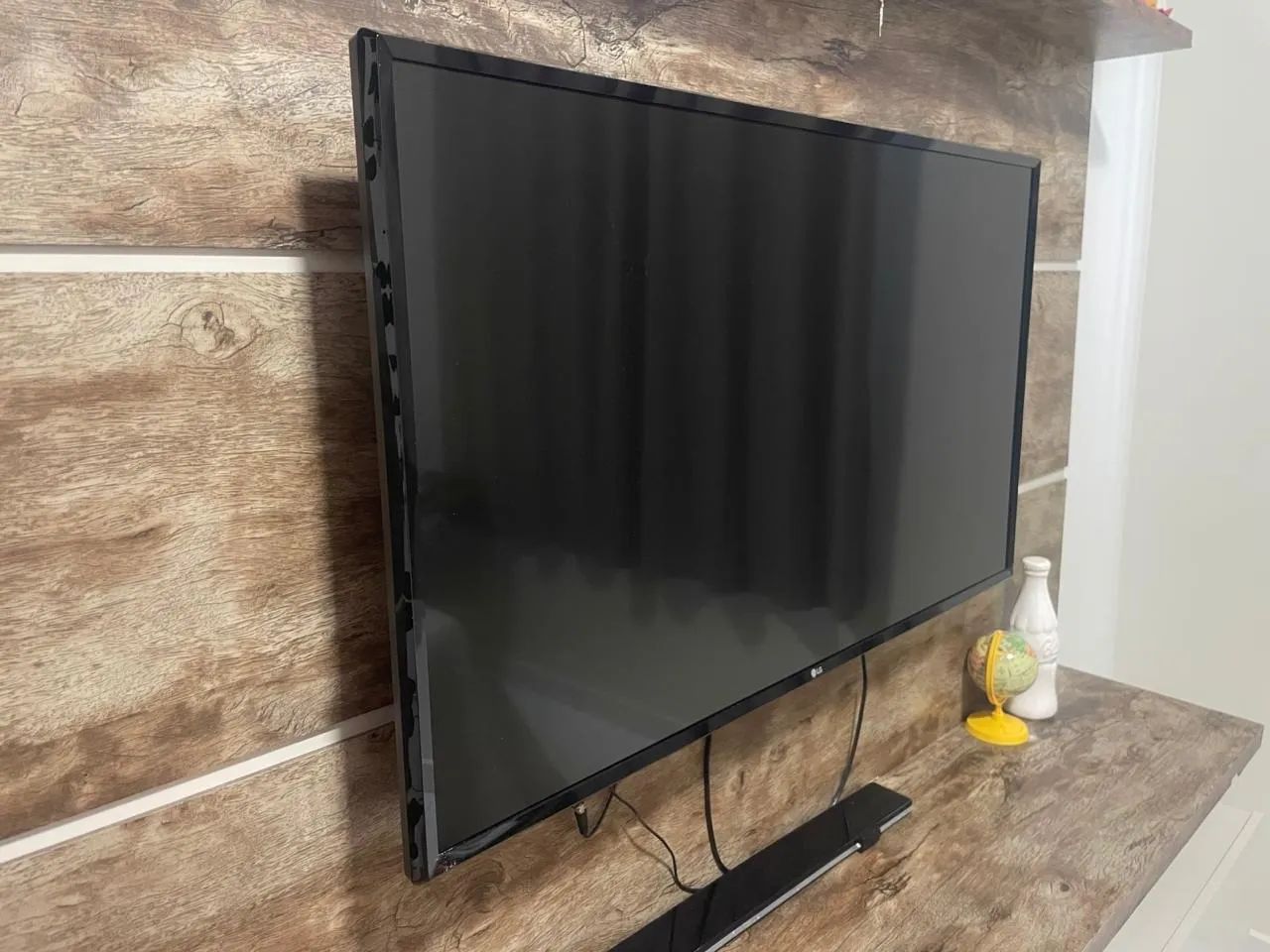 Painel para tv + tv smart  - Foto 4