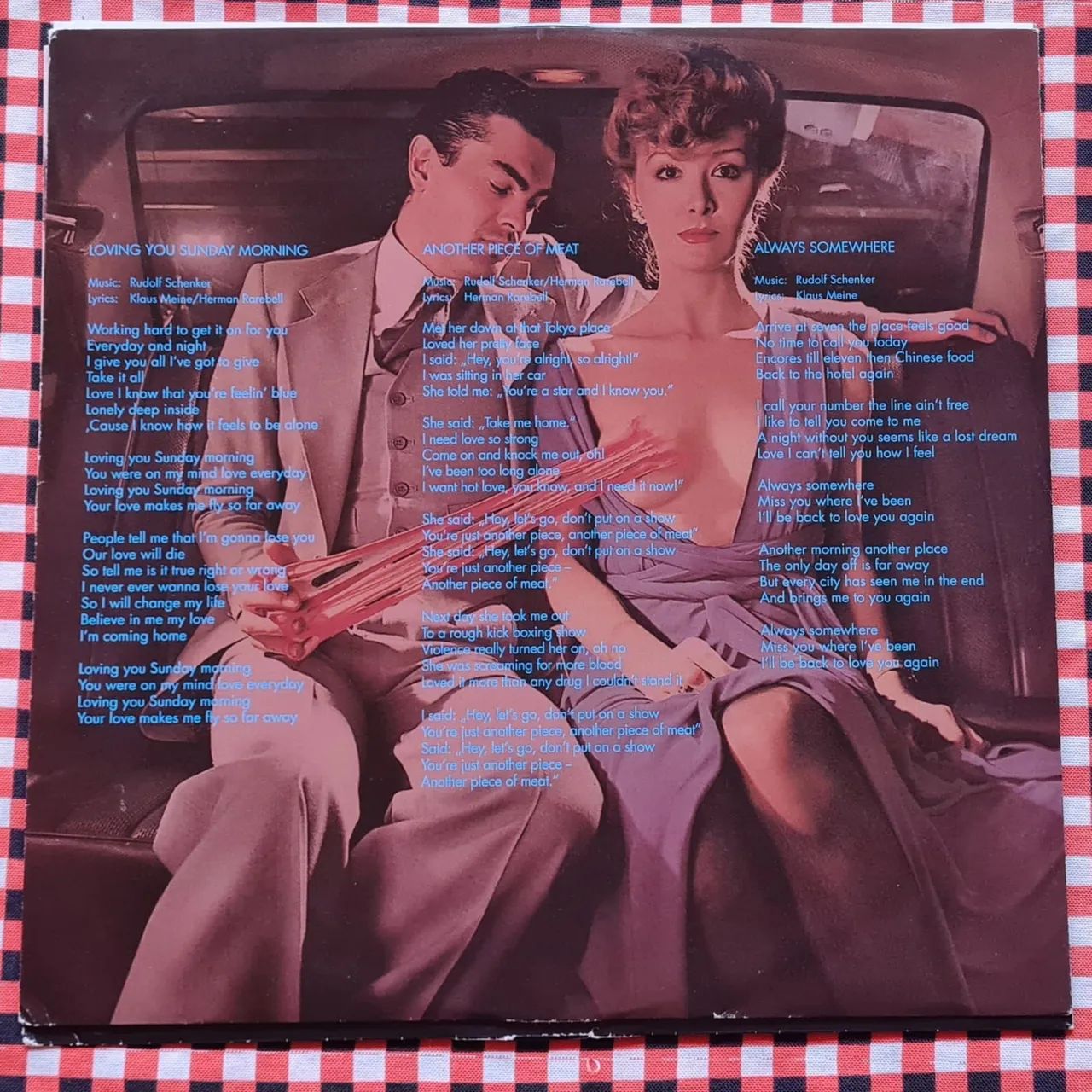 BOX Lp Scorpions Love drive + black-out + animal magnetism + Love