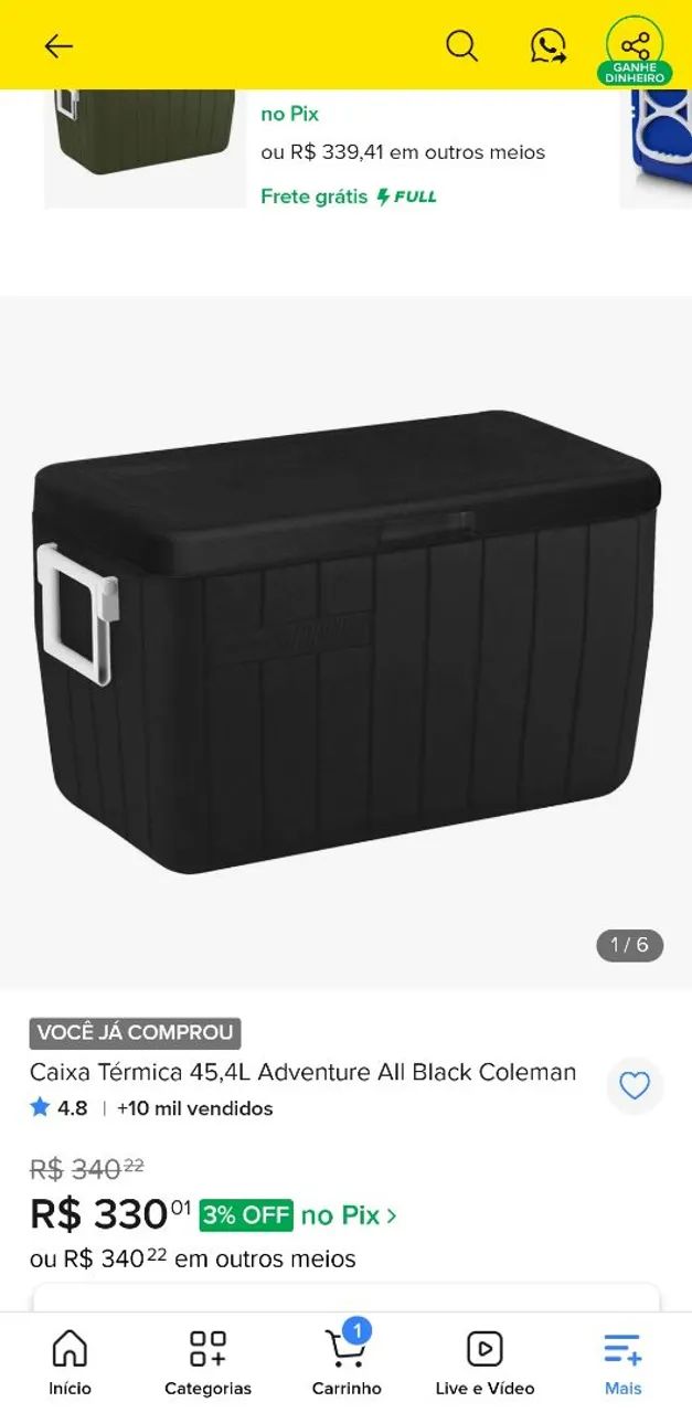 Caixa Térmica 45,4L - Foto 4