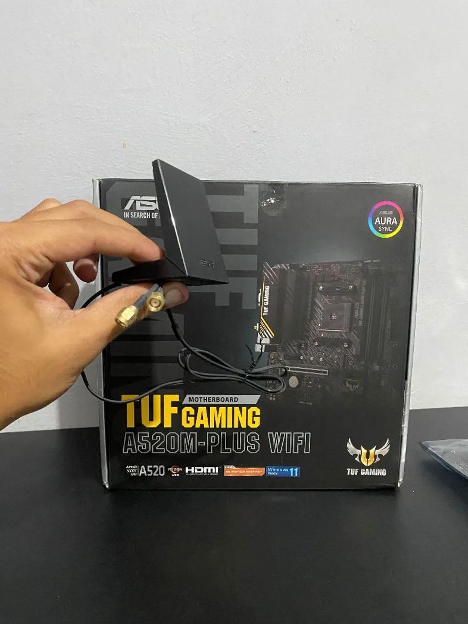 Placa mãe ASUS tuf gaming A520m Plus WIFI - Foto 2
