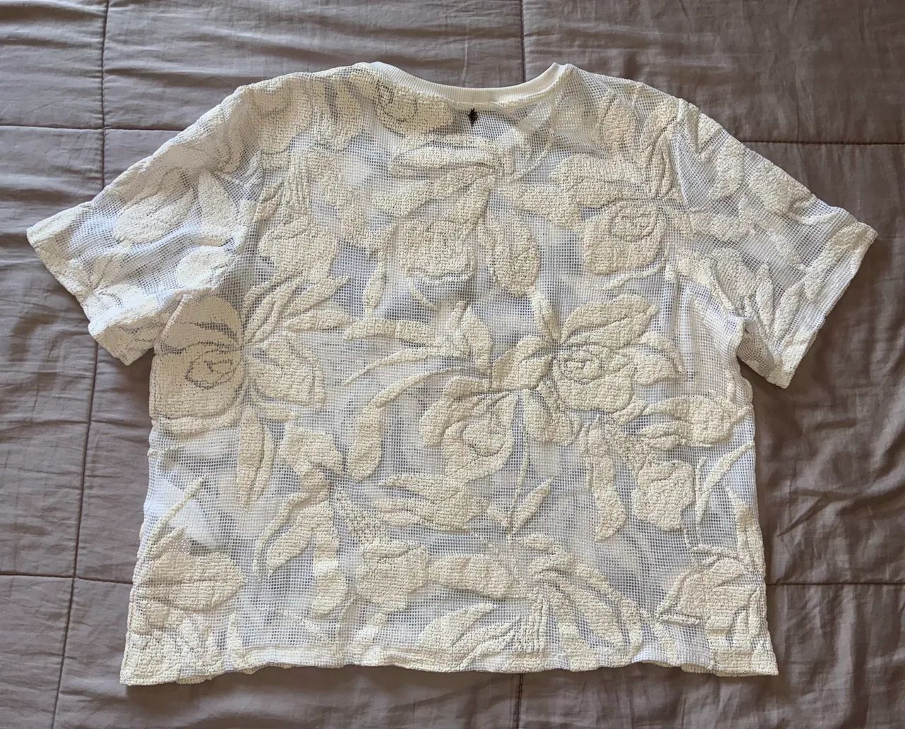 blusa le lis off-white gg - Foto 3