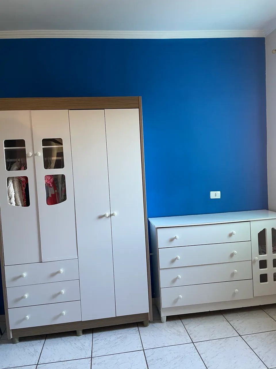 Guarda roupa enfantil e comoda - Foto 3