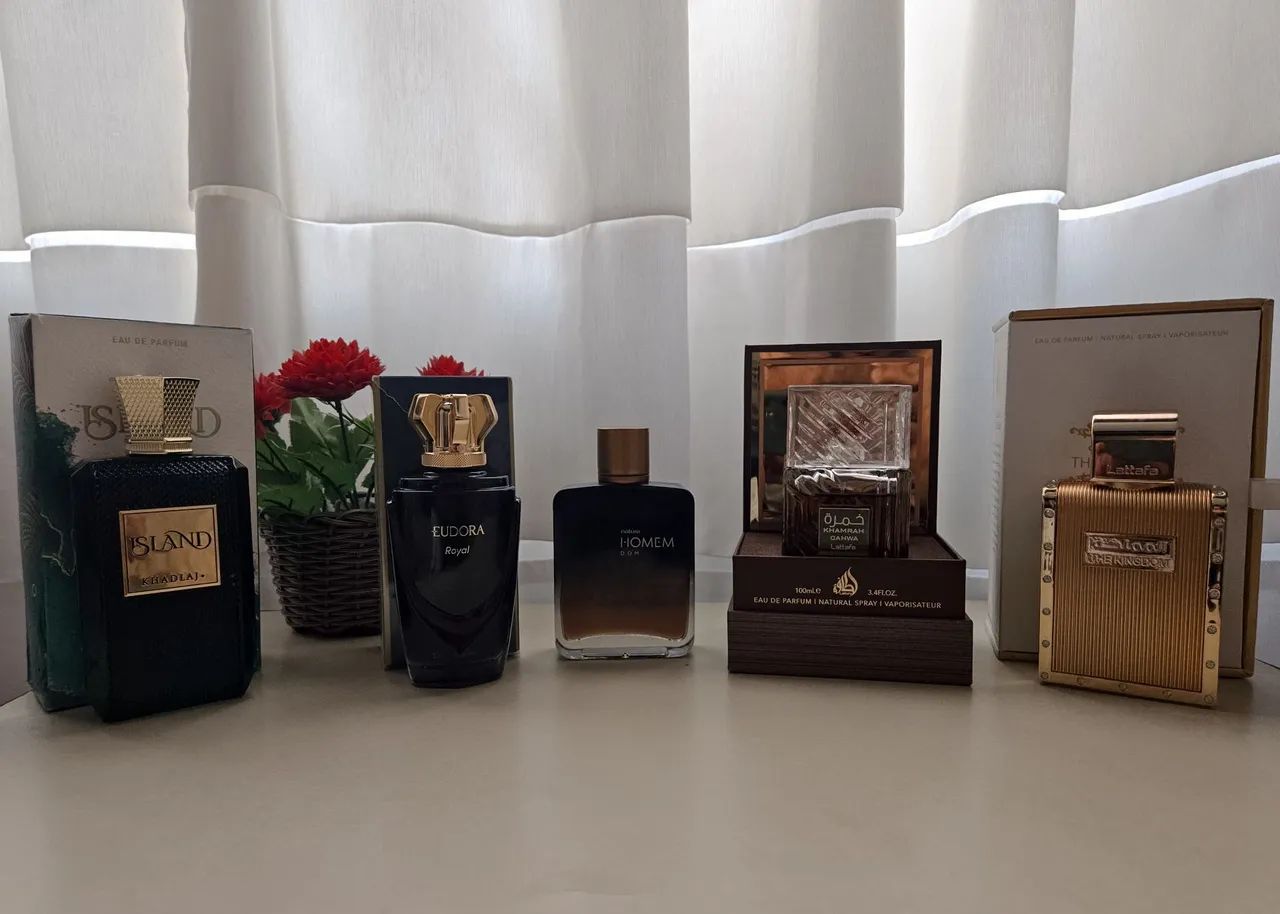Perfumes árabes e nacionais