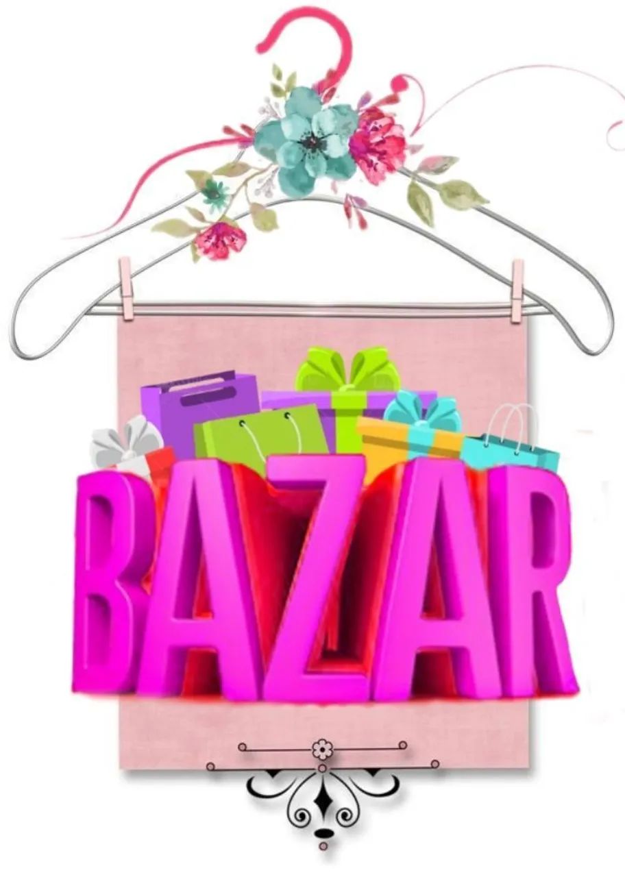 Basar de roupas e calçados desapego 