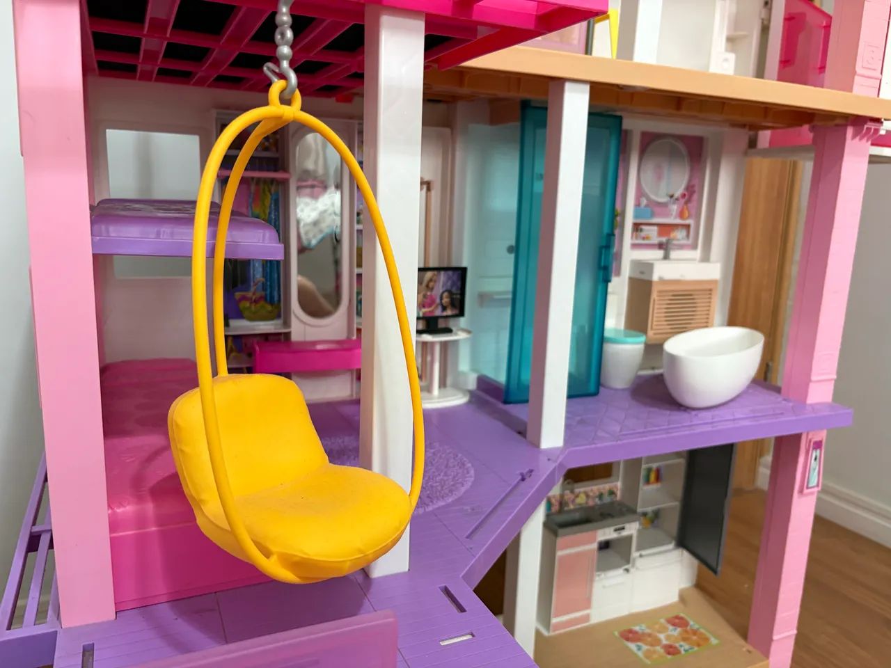 Casa da Barbie + Helicóptero - Foto 3