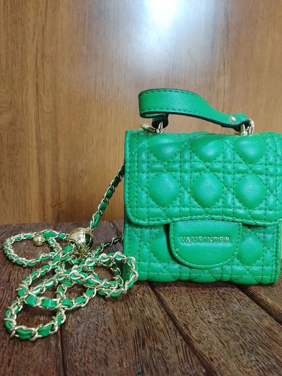 Min bag verde esmeralda  - Foto 4