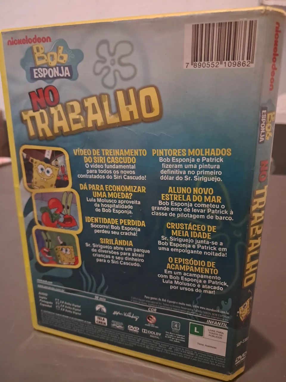 DVD Bob Esponja  - "No Trabalho" - Foto 3