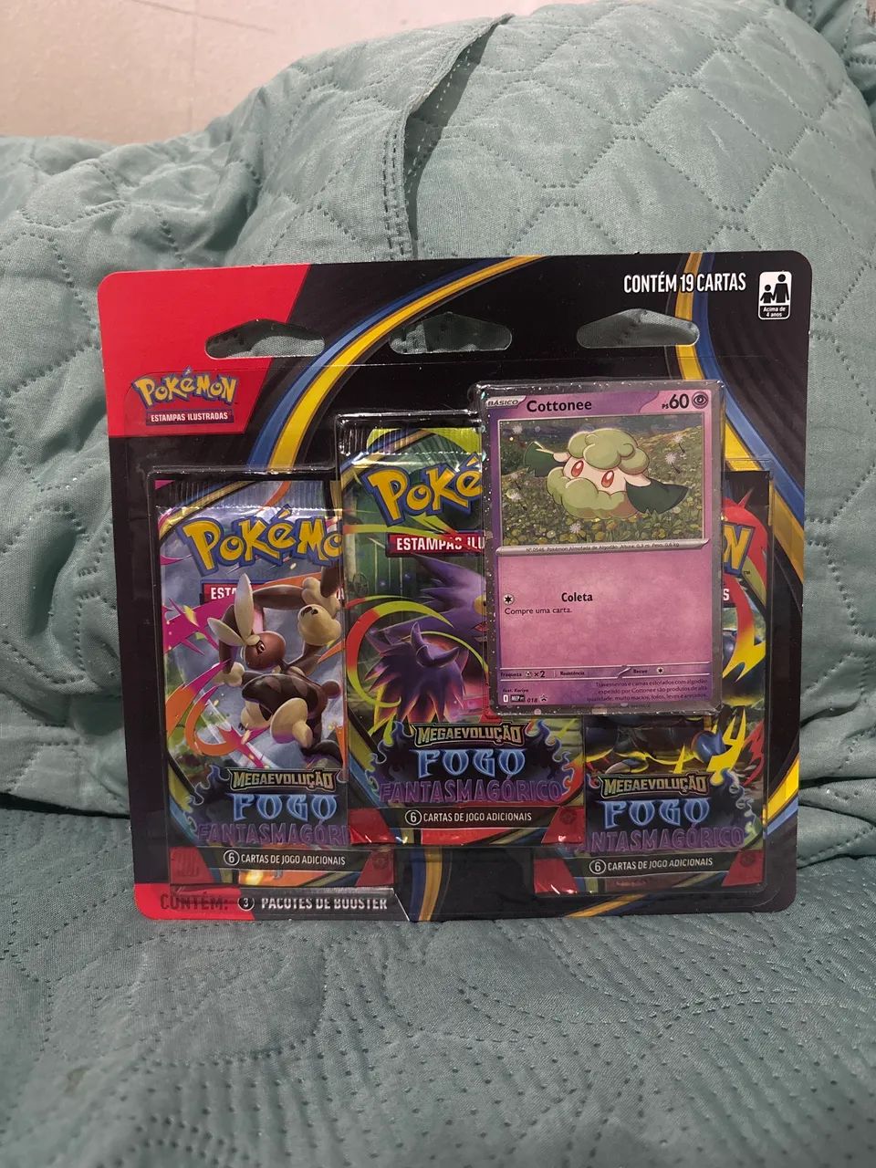 Pokémon TCG original, TRIPLE PACK E BOOSTER AVULSO 