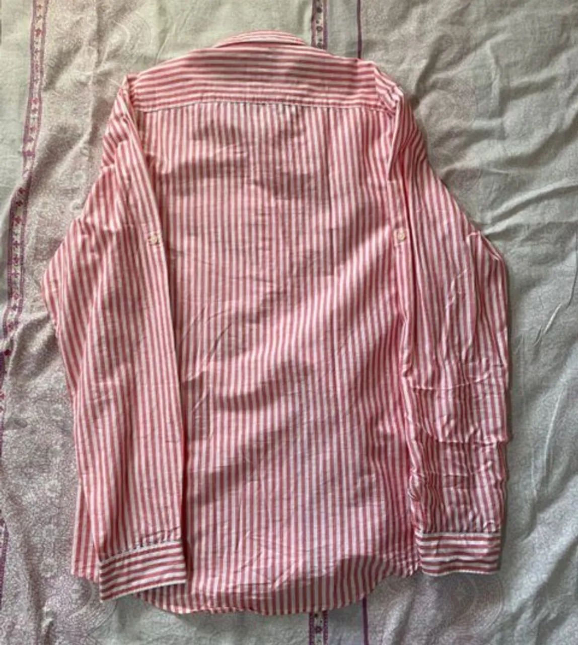 Camisa social Zara tamanho M - Foto 4