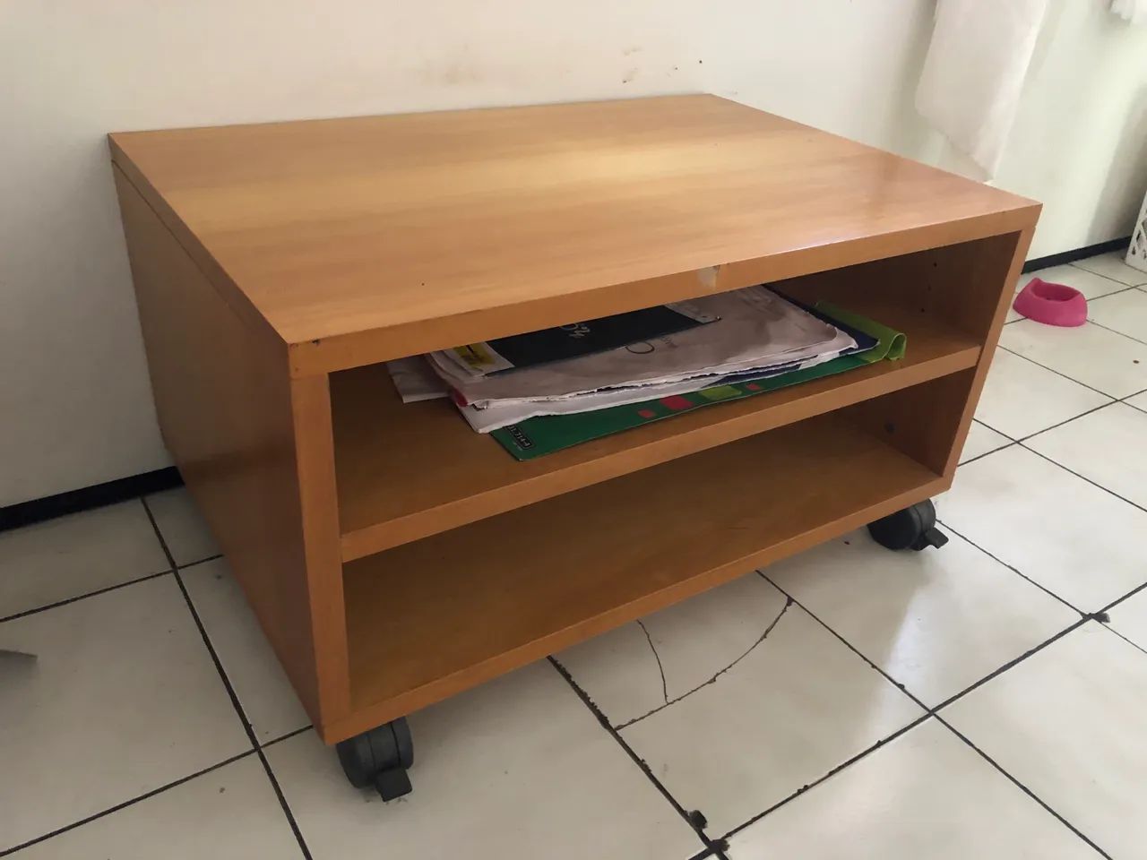 Rack para sala com rodinhas - Foto 4