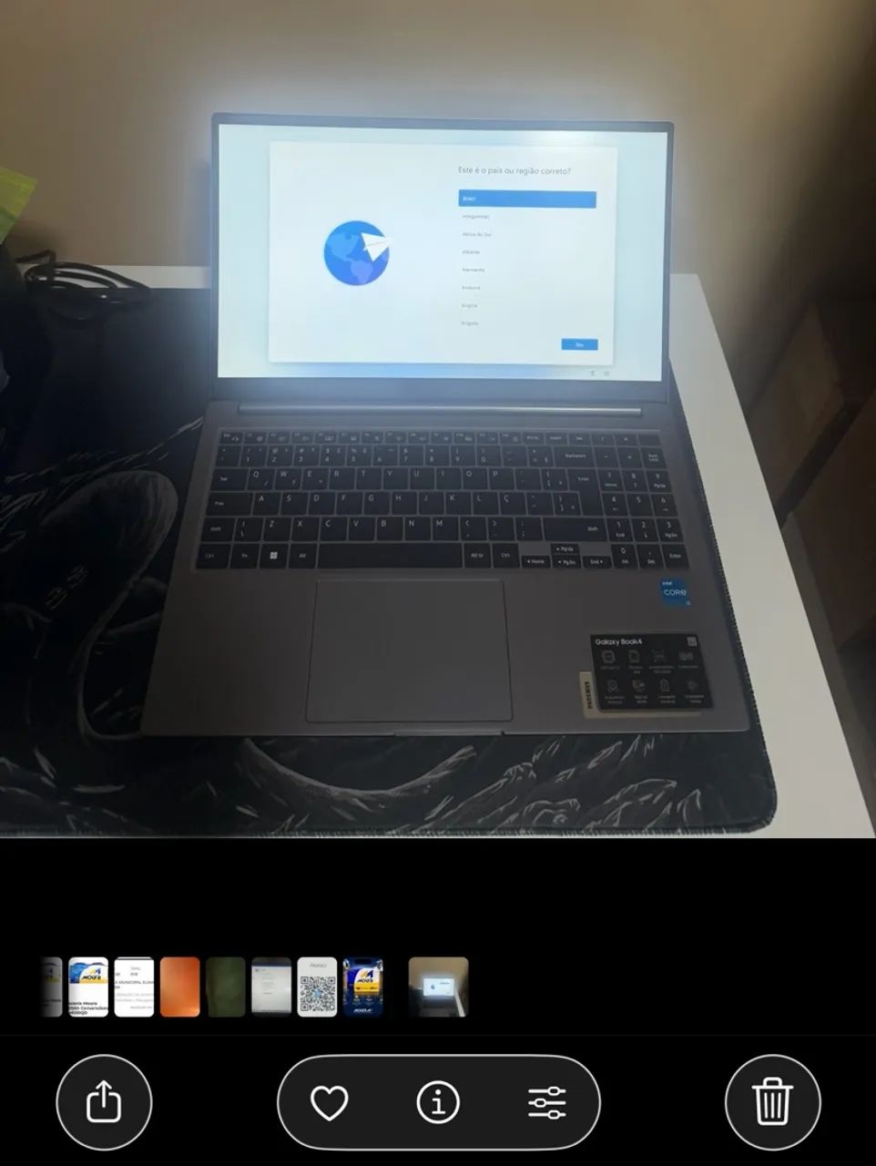 Notebook Samsung Galaxy Book4