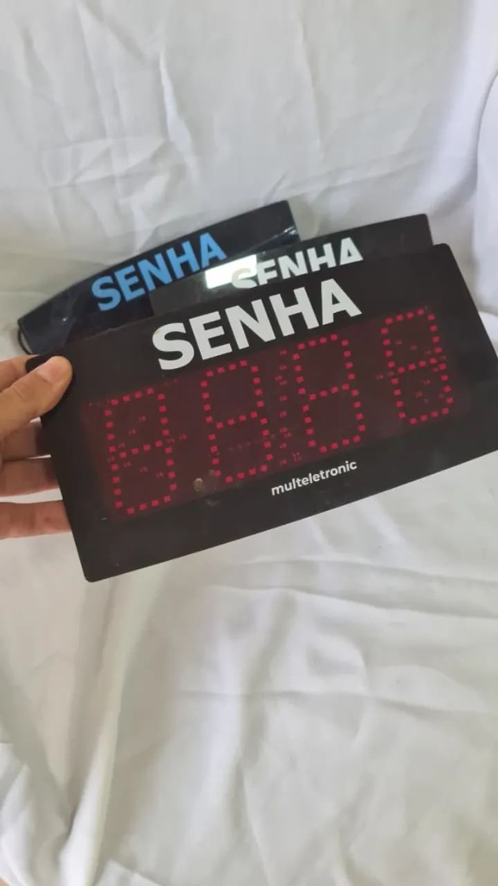 3 PAINEIS LED SENHA MULTELETRONIC - Foto 2