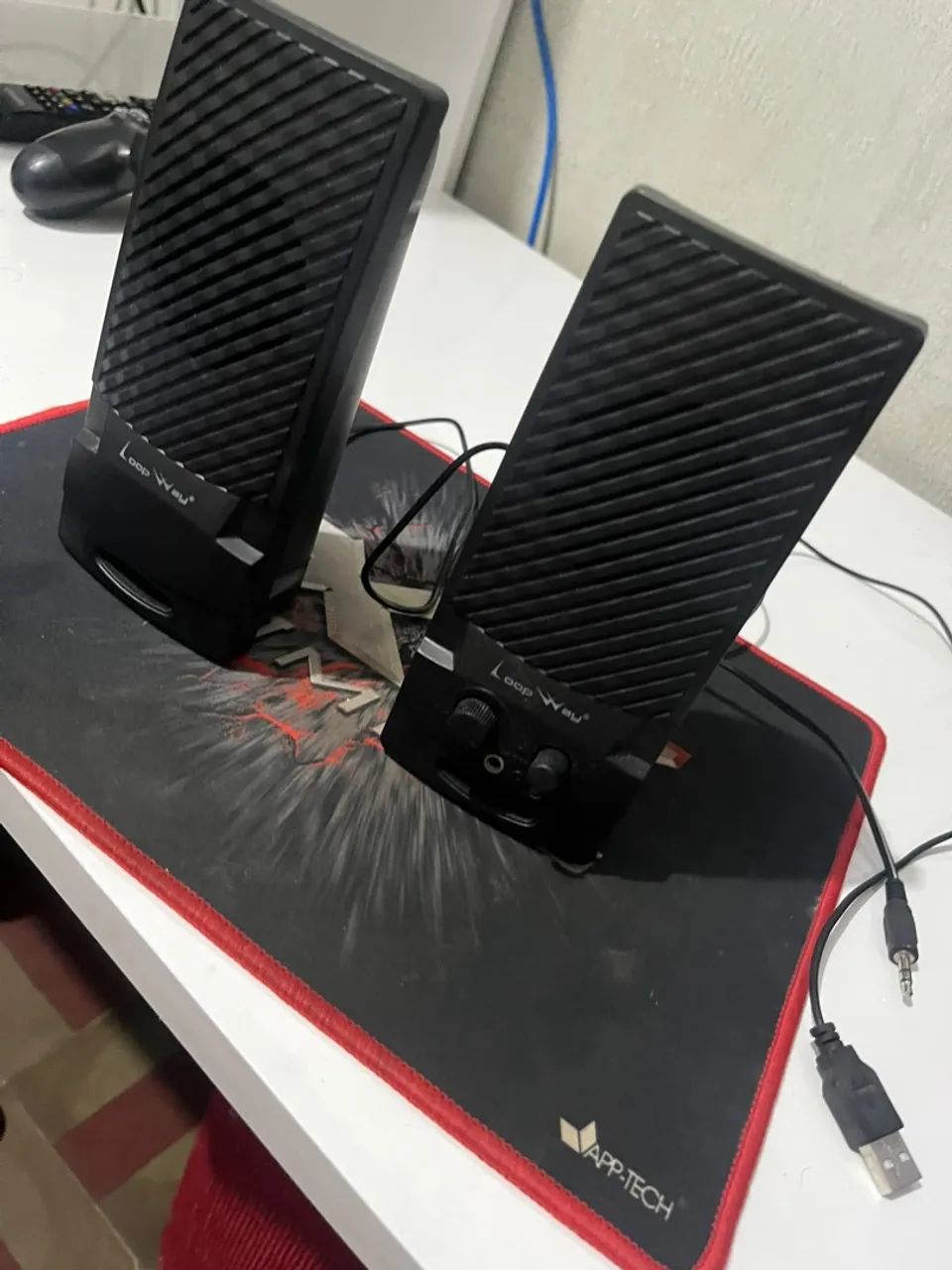 MOUSE, MOUSE PAD, CAIXA DE SOM E CONTROLE PS4  - Foto 5