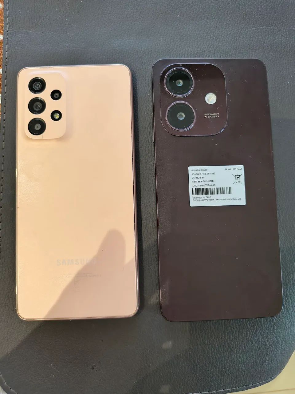 Celulares Samsung A53 e OPPOA3i - Foto 2