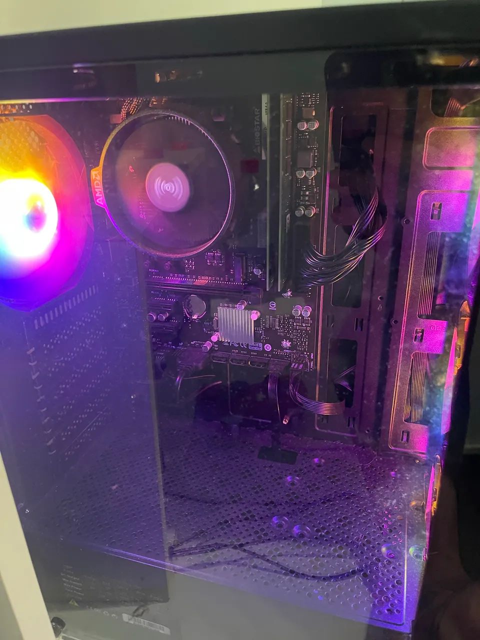 PC Gamer Completo Ryzen 5 5600GT + Monitor 24? Full HD - Foto 6