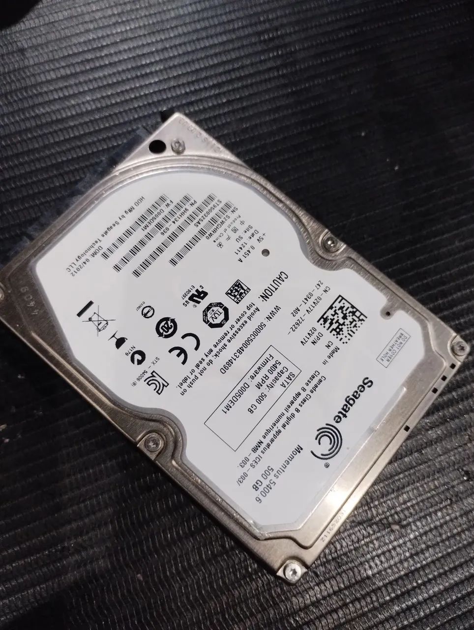 HD Seagate 500gb 2.5" - Foto 3