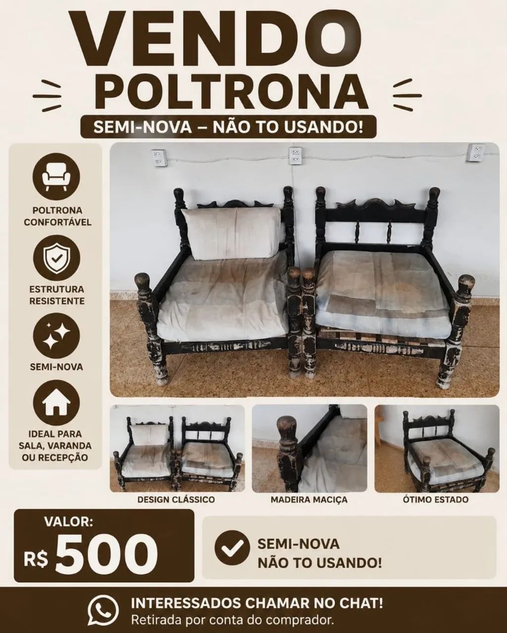 Poltronas de sofa
