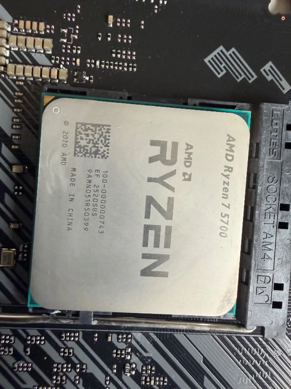 Processador ryzen 7 5700 com caixa - Foto 4