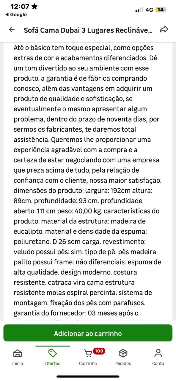 Sofá cama  - Foto 2