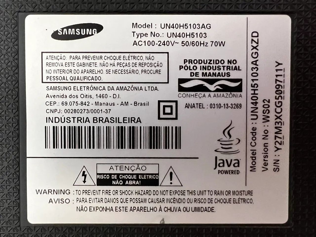 TV 40? SAMSUNG - LED FULL HD - Foto 2