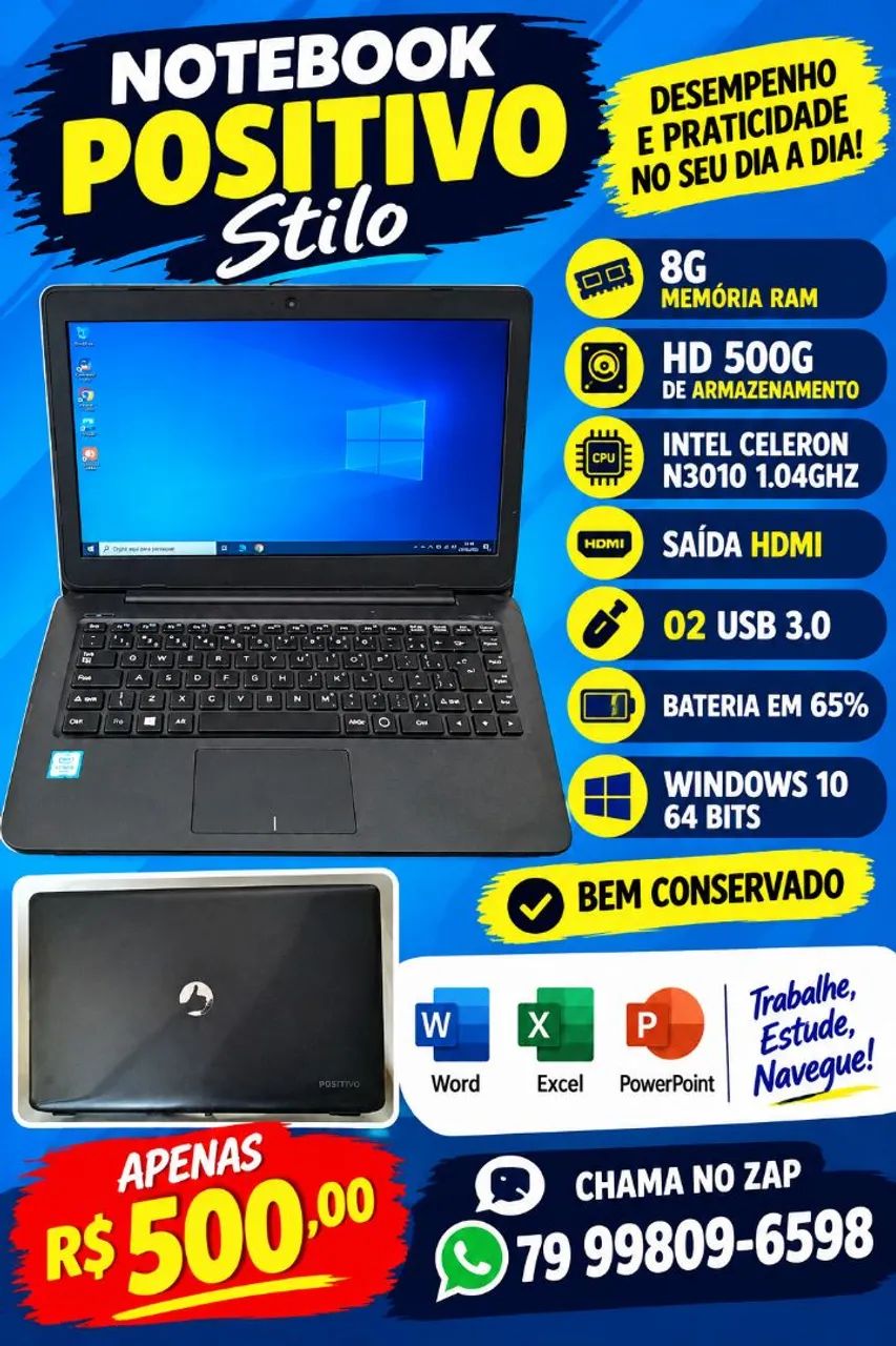 Notebook positivo stilo