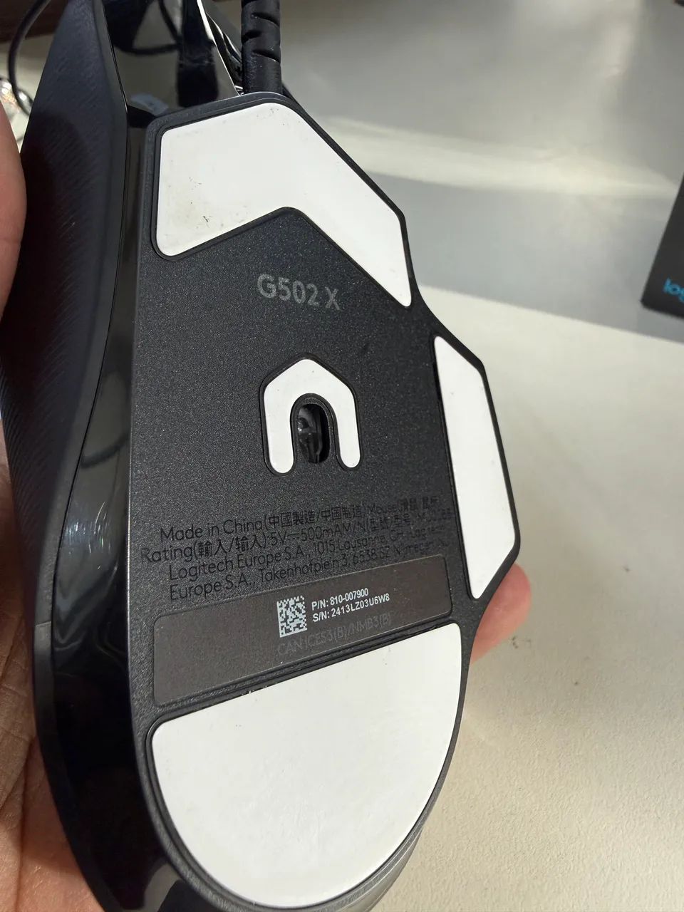 Mouse Logitech G502 X (Com fio) - Foto 5