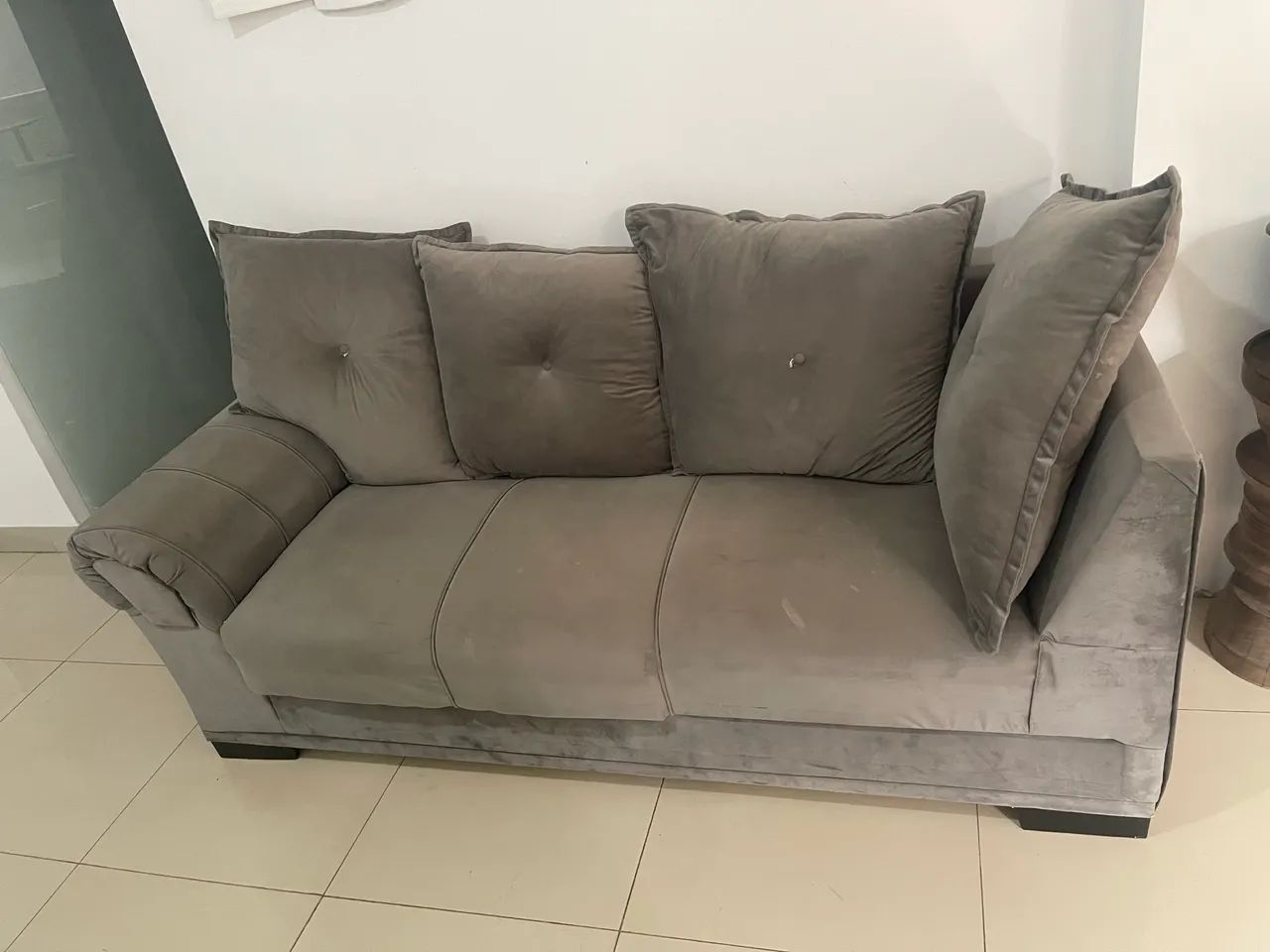 Sofá + puf - Foto 4