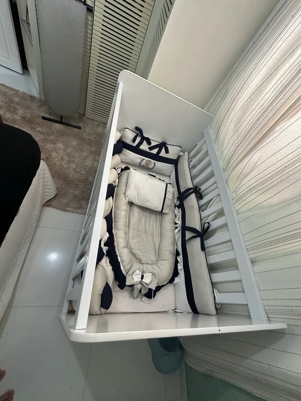 Berço 3 em 1 com colchão  - Foto 2