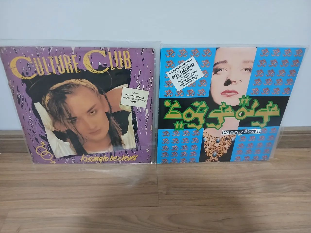 Disco vinil Culture Club e Boy George 